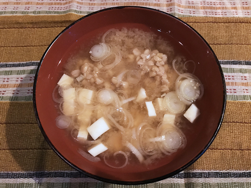 豆腐入り納豆汁