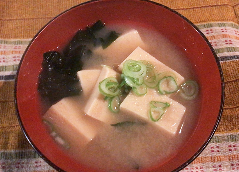 高野豆腐のみそ汁