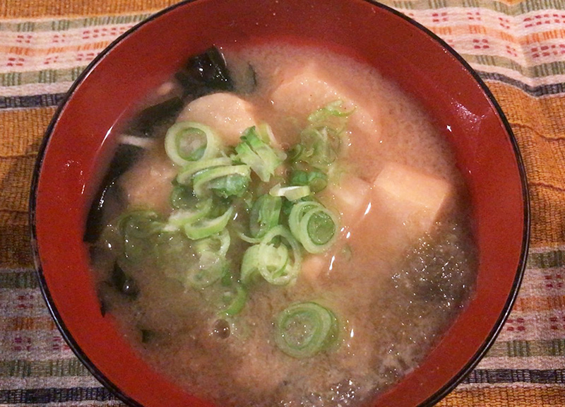 お麩のみそ汁